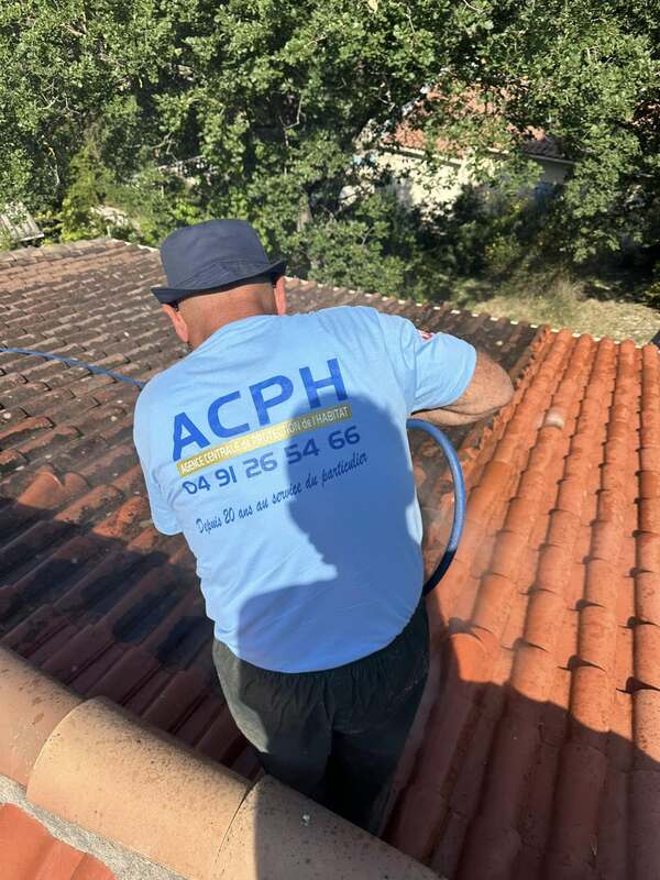 démoussage et traitement de toiture à Marseille
