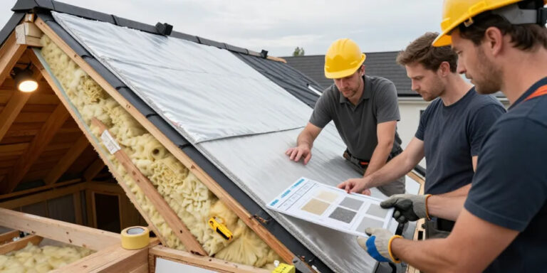 Isolation futée toiture