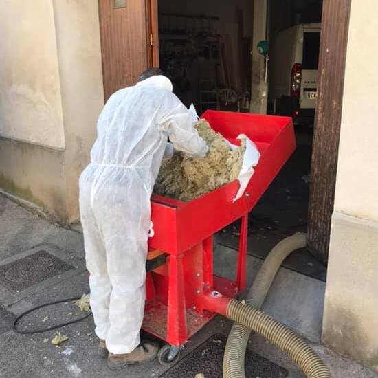 Isolation de combles par soufflage Rockwool à Marseille