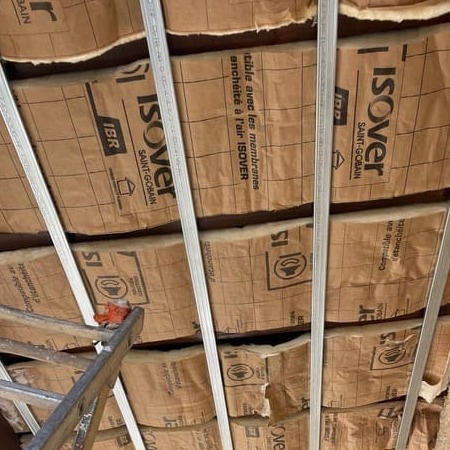 isolation toiture terrasse à Marseille en laine de roche