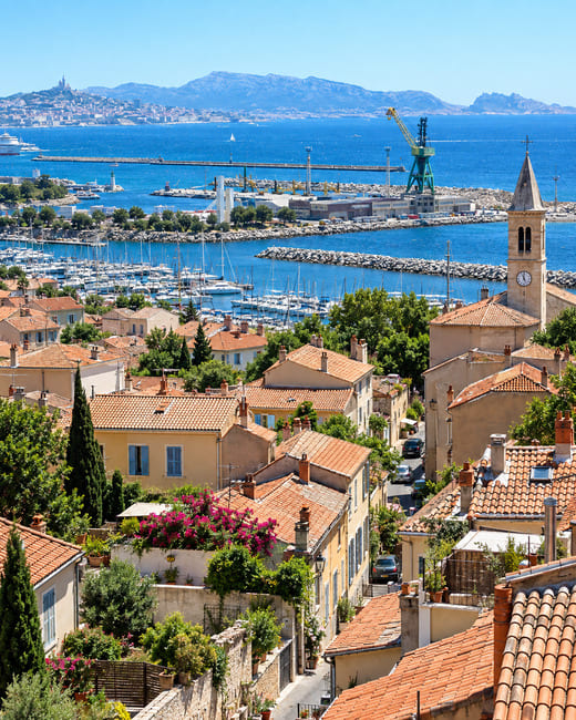 le village de l'Estaque, 16e arrondissement, Marseille 13016